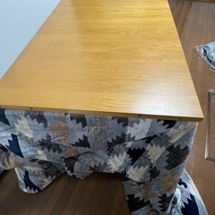 ニトリ　120cmこたつ布団と敷きパットセットの画像