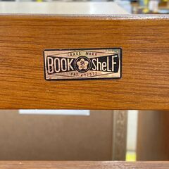 A-982【リユースのサカイ野々市店】ジモティ来店特価‼ 本棚 木製 ブラウン クリーニング済みの画像