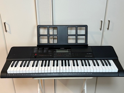 CASIO CT-X700電子ピアノ (トゥアフォーレ) 桜新町の鍵盤楽器、ピアノ