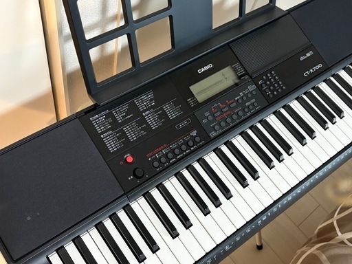 CASIO CT-X700電子ピアノ (トゥアフォーレ) 桜新町の鍵盤楽器、ピアノ