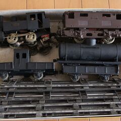 Ｏゲージ　貨物車・線路の画像