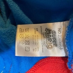 マリオ　なりきり　コスチューム　パーカー　ルームウェア　部屋着　の画像