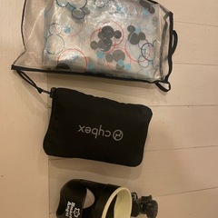 飛行機内持ち込めるベビーカーcybexの画像