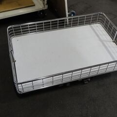 T-088 リサイクル品 業務用 折りたたみワゴン （陳列ワゴン） W900xD600xH780mmの画像