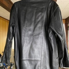 お値段相談できます！本革ジャケット、ユニセックスM、ゆったりサイズの画像