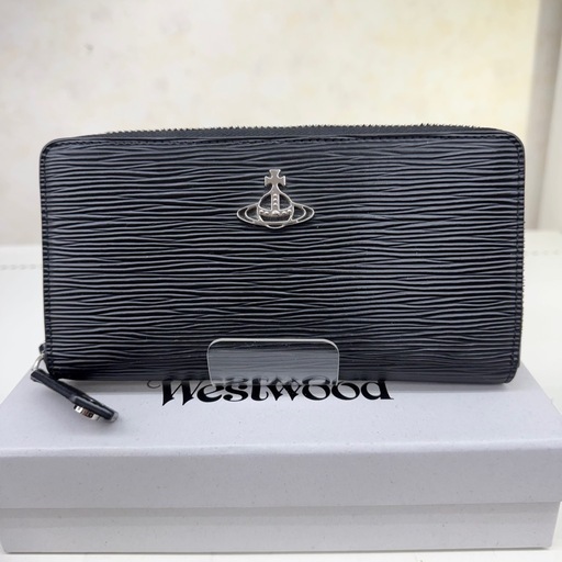 ☆ドリーム荒牧店☆ジモティー割引有☆Vivienne Westwood ヴィヴィアンウェストウッド 長財布 ブラック