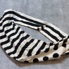 Betta ベッタ ベビースリング 抱っこ紐 白黒 ボーダー×ドット の画像