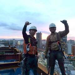 鉄骨とびの会社です。一緒に働く仲間を募集！協力業者も！の画像