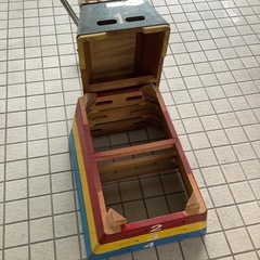  【中古品】 TOEI  LIGHT 跳び箱 4段  高さ60cmの画像