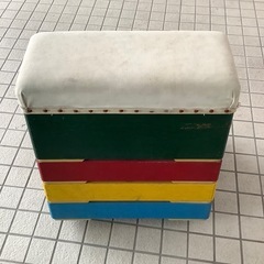  【中古品】 TOEI  LIGHT 跳び箱 4段  高さ60cmの画像