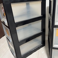 3段収納ケース・衣装ケース の画像