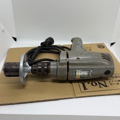 電動ドリル HITACHI（日立）＋ホールソー付き の画像