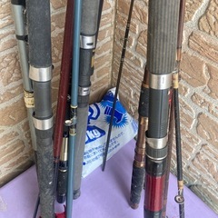 釣り　ジャンク竿色々の画像