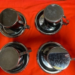 10円。カップ&ソーサー4つセットの画像