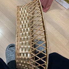 籐籠　カゴ　かごの画像