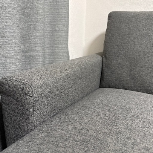 
 【美品・購入2年以内】ニトリ 3Pカウチソファ／引き取り限定
