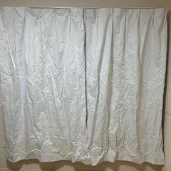 【美品】ニトリカーテン3点セット（厚地2種＋レース）110×100 / 防汚・遮光の画像