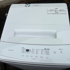 アイリスオーヤマ 5kg洗濯機 IAW-T503E 2022年製の画像