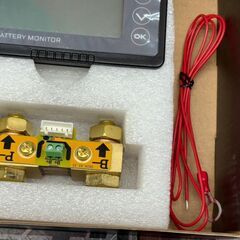 【未使用】レノジー Renogy RBM500-G1 バッテリーモニター 電圧計＆電流計 実使用無し【ハンズクラフト佐賀】の画像