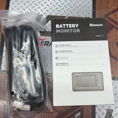 【未使用】レノジー Renogy RBM500-G1 バッテリーモニター 電圧計＆電流計 実使用無し【ハンズクラフト佐賀】の画像