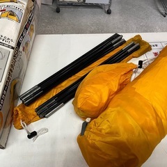 クロスター ワカサギテント SP シングルペア 1-2人用 CRT-4031 付属品完備 箱入 中古品 W1600 H1350 ③の画像