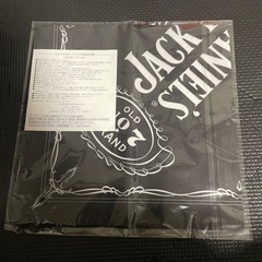 Jack Daniel's バンダナ 黒の画像