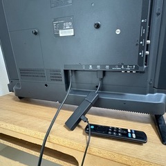 テレビ※fire stick付き＆テレビ台の画像