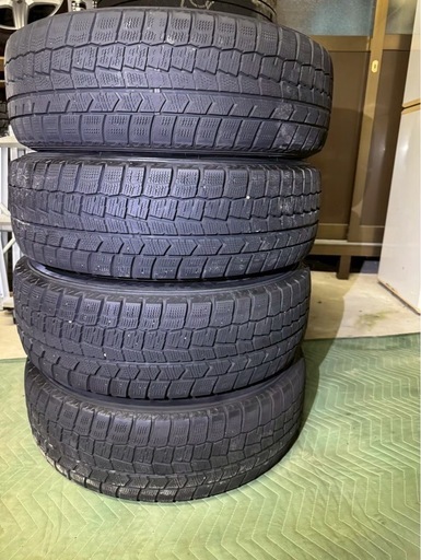 DUNLOP 185/65R15 スタッドレス ホイールセット 日産ノート (pe