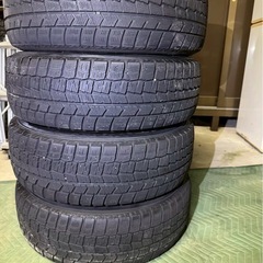 DUNLOP 185/65R15 スタッドレス ホイールセット 日産ノートの画像