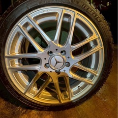 ミシュラン 225/40R18 AFGホイール スタッドレス メルセデスベンツの画像