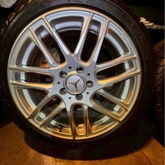 ミシュラン 225/40R18 AFGホイール スタッドレス メルセデスベンツの画像