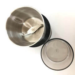 ss8213　サーモス コーヒーメーカー 0.63L ECJ-700 おまけの電動ミル付き THERMOS 真空断熱ポット ステンレスブラック 保温ポット ドリップ 珈琲 コーヒーメーカー 中古の画像