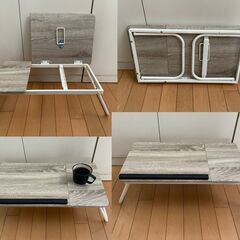 折りたたみ式ベッドテーブルの画像