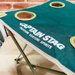 【キャプテンスタッグ】アウトドアテーブルの画像