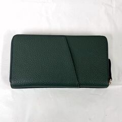 【ドリーム川西店御来店限定】☆ジモティー見たよ〜♪割引☆BARCOS/バルコス グリーン 長財布 【2002982257000269】の画像