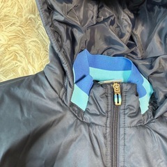 【新品】アディダス　ベンチコート　【M】ネイビー　サッカー　スポーツ　防寒　中綿の画像