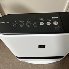 HX-SK12-W プラズマクラスター SHARP 加湿セラミックファンヒーターの画像
