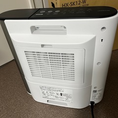 HX-SK12-W プラズマクラスター SHARP 加湿セラミックファンヒーターの画像