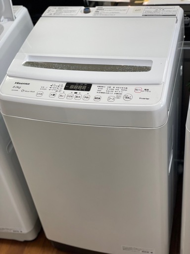送料・設置込み可?表示価格より10%OFF? 洗濯機 8kg Hisense 2021年 