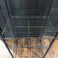 アルミラック スチールラック キッチンラック 収納 洋服収納 多機能の画像