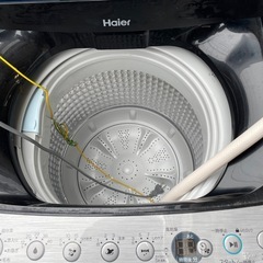 2023年製 おしゃれシルバー⭐️ハイアール5.5kg洗濯機の画像