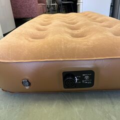 【リサイクルショップ ピカソ 小松原】🛏️✨YAMAZEN エアベッド【電動ポンプ付】敷布団・掛け布団・枕セット✨シングルサイズ✨★3342★の画像