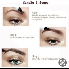 【新品】ライトブラウン　TINT MY 4-TIP BROWアイブロウの画像