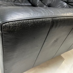 IKEA 革ソファー  の画像