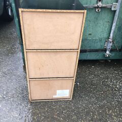 JM20585K)不二貿易カラーボックス＜幅：約42cm 高さ：約79cm 奥行：約29cm＞中古品【取りに来られる方限定】の画像