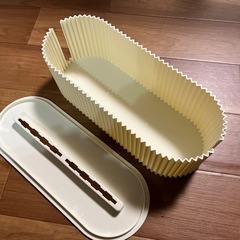 ケーブル 収納 ボックス 配線整理　アイボリーの画像