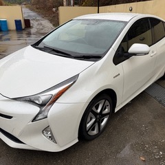 極美⭐︎車検9年8月！50プリウスSツーリング！9インチナビ 本革 TV Bluetooth シートヒーター付！元TOYOTA認定中古車⭐︎傷凹みひとつありません⭐︎の画像
