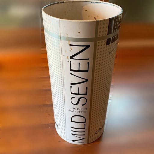 昭和レトロ ゴミ箱 MILD SEVEN (ゆきの) 郡山のその他の中古あげます