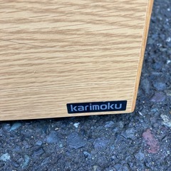 カリモク　シングルベッド　フレーム　ASLEEP ジェルマットレス SFF-SA シングル　引出し収納付き　在庫2台の画像