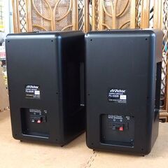 日本ビクター コンパクトスピーカー PS-S550B ペア 16cm 2WYA ボックス型 音出し確認済 本体のみ ☆ 札幌市 北区 屯田 の画像